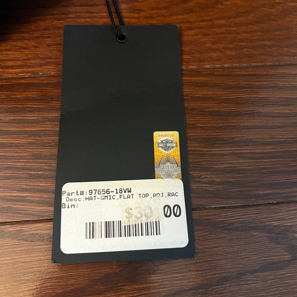 Harley-Davidson Genuine Motorclothes Black Cap NWT - Picture 3 of 6